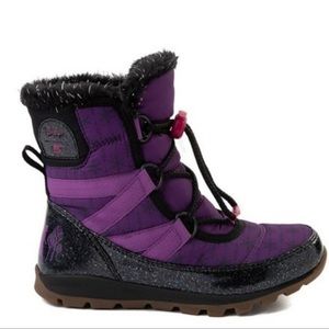 Disney Frozen x Sorel Whitney Short Lace Boot Anna Size 13